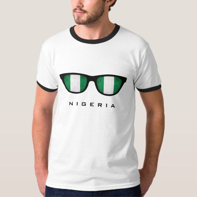 Nigeria Shades anpassningsbar shirts & jacka Tröja (Framsida)