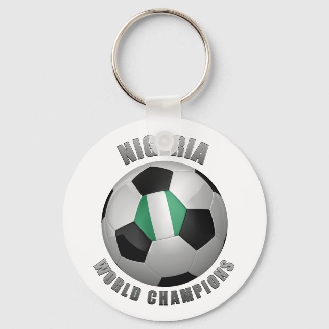 NIGERIA SOCCER CHAMPIONER NYCKELRING (Framsida)