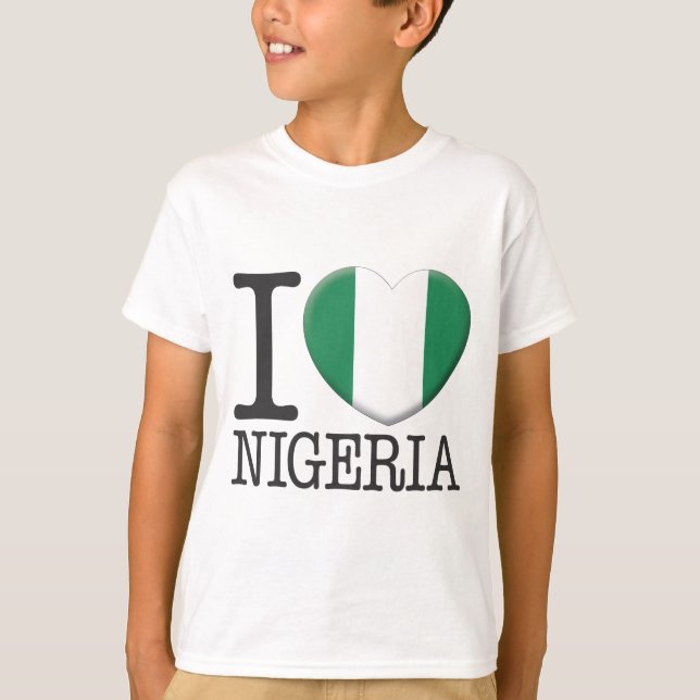 Nigeria T Shirt (Framsida)