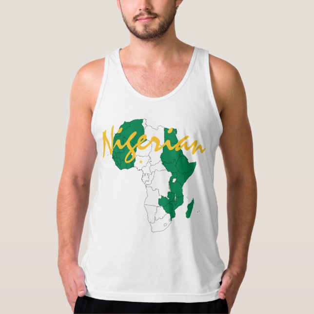 Nigeria T-shirt (Framsida)
