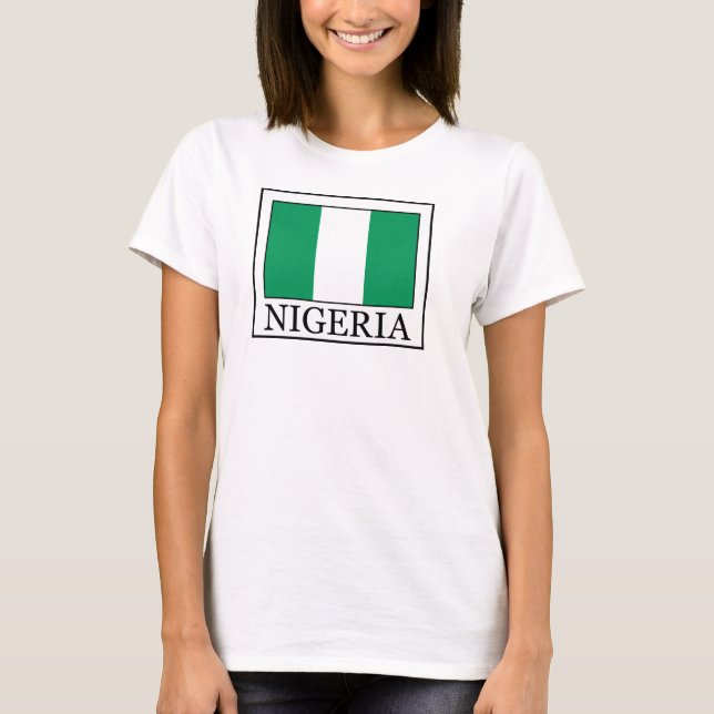 Nigeria T-shirt (Framsida)