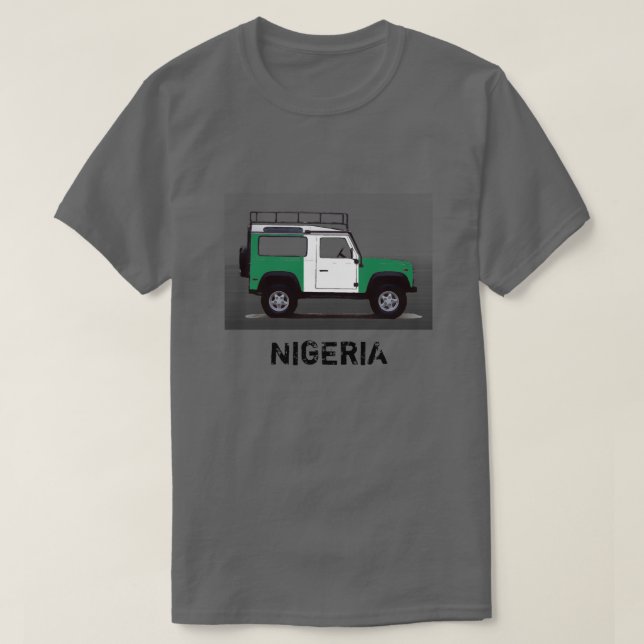 NIGERIA T SHIRT (Design framsida)