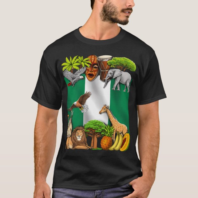 Nigeria T Shirt (Framsida)