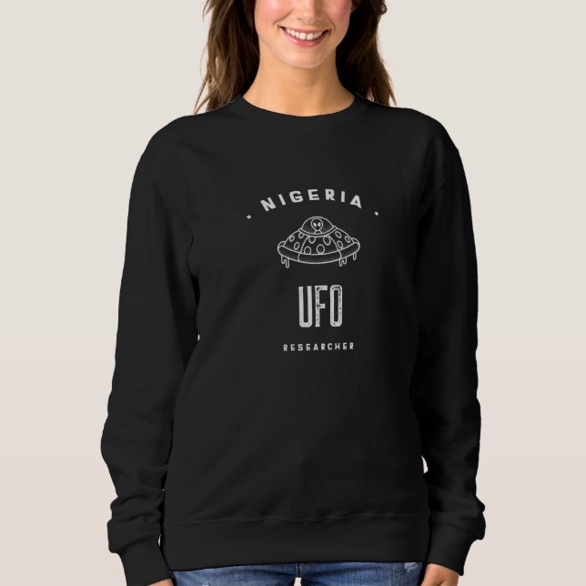Nigeria Ufo Sightings T Shirt (Framsida)