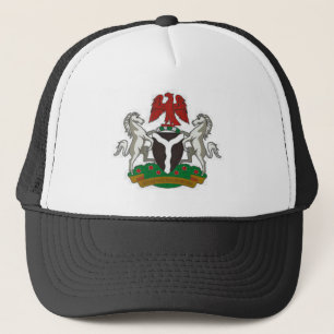 Nigeria vapensköld truckerkeps