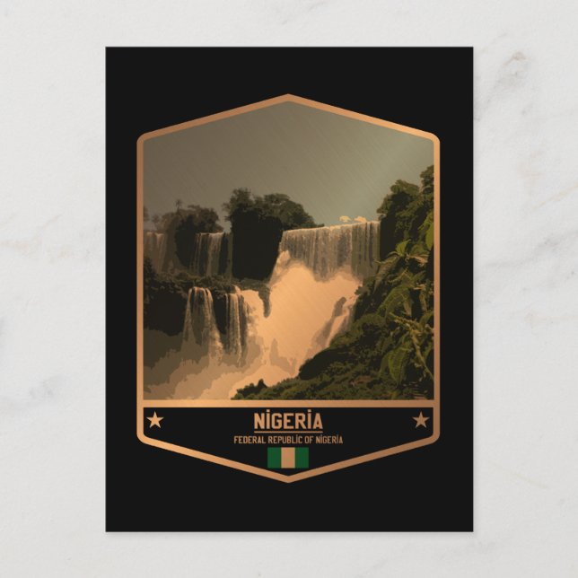 Nigeria Vykort (Framsida)