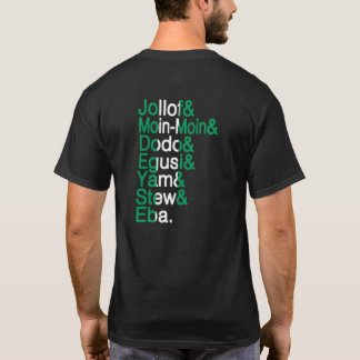Nigerian African Foods Jollof Rice Nigeria Naija P T Shirt