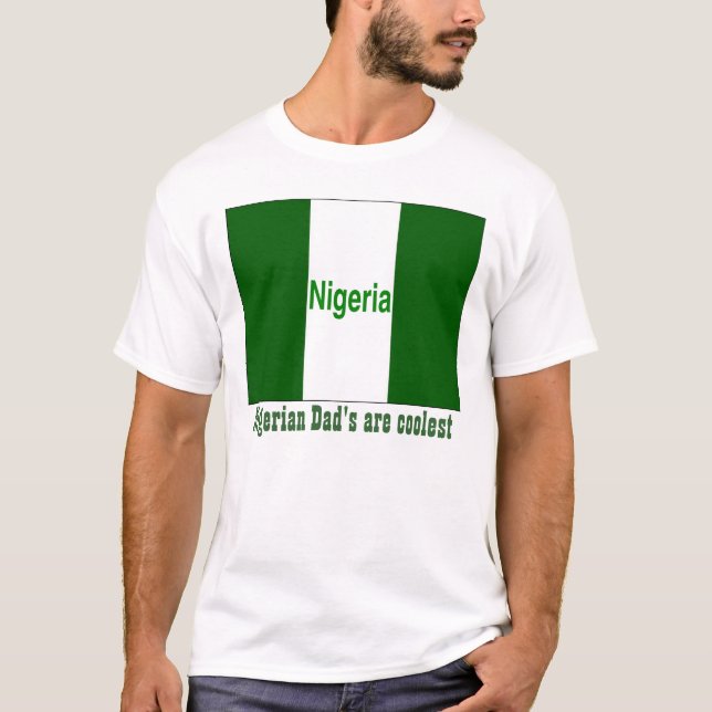 Nigerian dad's father's day t shirt (Framsida)