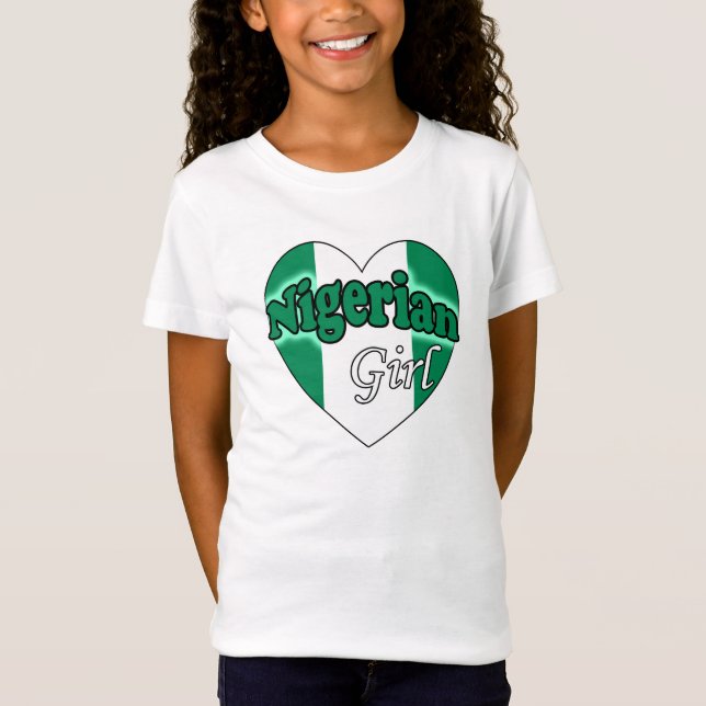 Nigerian Girl Tee Shirt (Framsida)