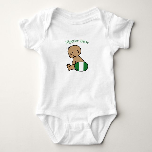 Nigeriansk baby tee shirt (Framsida)