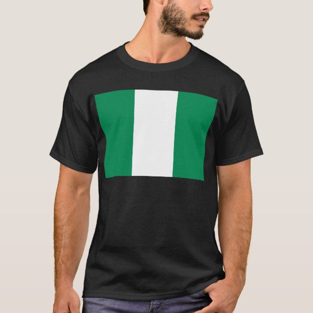 Nigeriansk flagga tröja (Framsida)