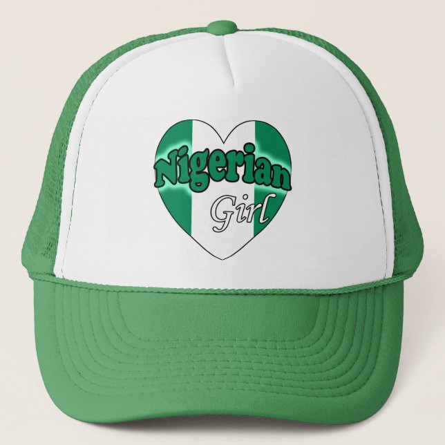 Nigeriansk flicka truckerkeps (Framsida)