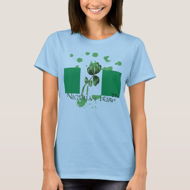 Nigeriansk irländare tee (Framsida)