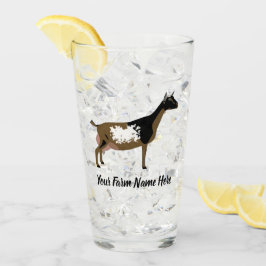 nigerianska Dwarf Dairy Goat Glaskopp