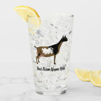 nigerianska Dwarf Dairy Goat Glaskopp