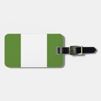 Nigerianska Flagga Bagagebricka