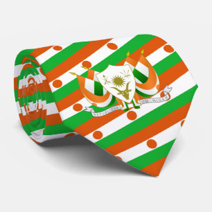 Nigerianska Flagga & Jacka av Arm, Nigers Flagga Slips