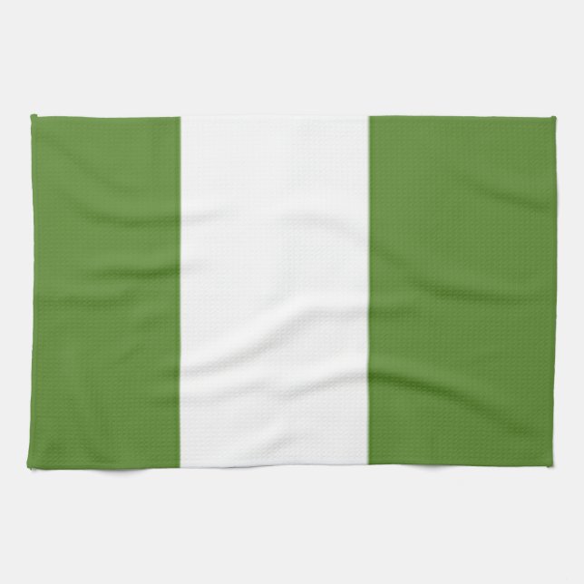 Nigerianska Flagga Kökshandduk (Horisontell)