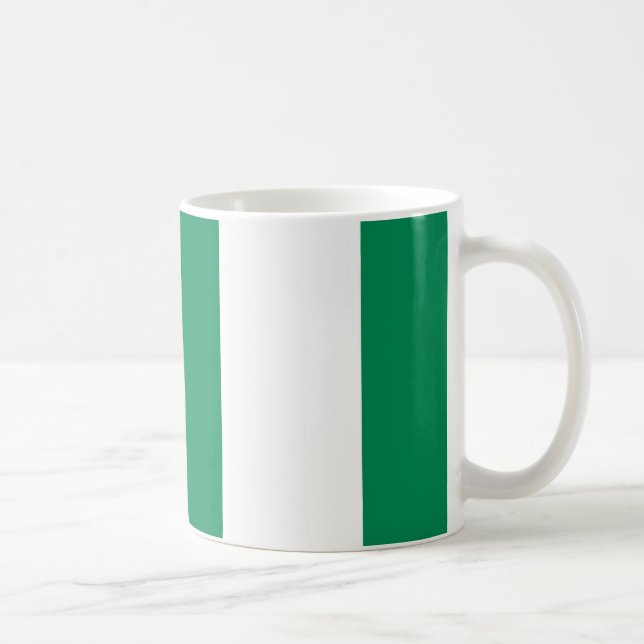 Nigerianska Flagga Mugg (Höger)