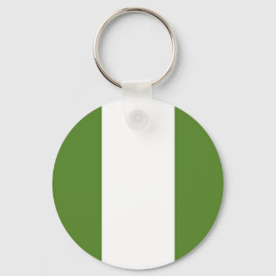 Nigerianska Flagga Nyckelring