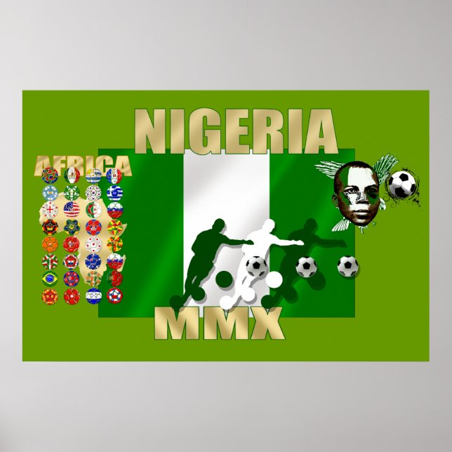 Nigerianska pridet 2010 Naija Toppen Eagles Poster (Framsidan)
