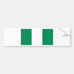 Nigerias flagga bildekal
