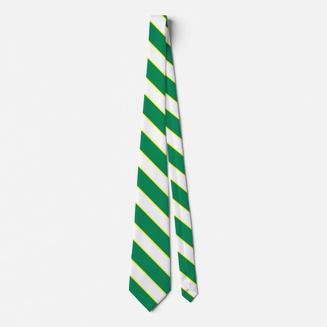 Nigerias Flagga Elegant Patriotic Neck Tie Slips (Framsida)