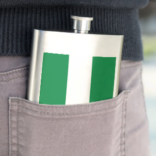 Nigerias flagga fickplunta