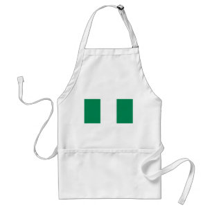 Nigerias flagga förkläde