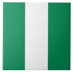 Nigerias flagga kakelplatta