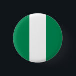 Nigerias flagga knapp<br><div class="desc">Nigerias flagga</div>