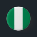 Nigerias flagga knapp<br><div class="desc">Nigerias flagga</div>