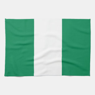 Nigerias flagga kökshandduk