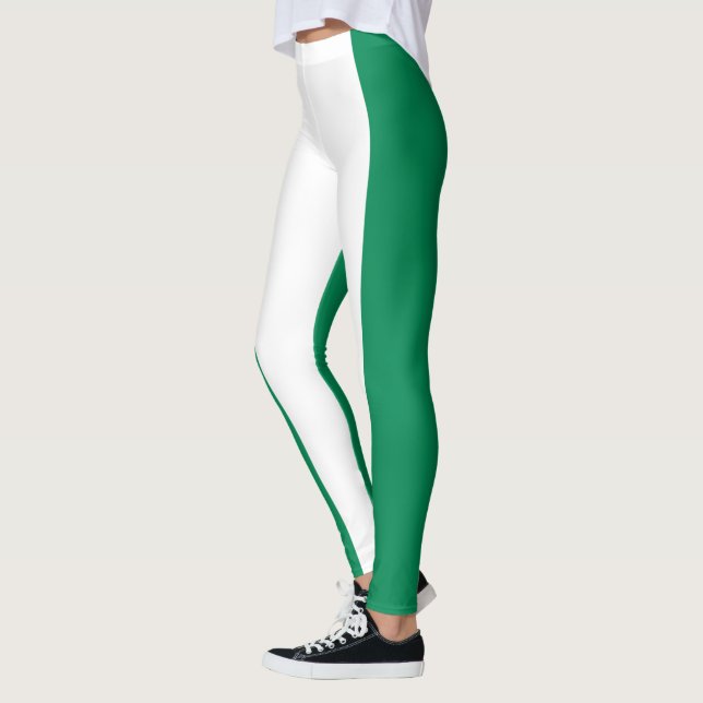 Nigerias flagga leggings (Vänster)