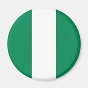 Nigerias flagga magnet