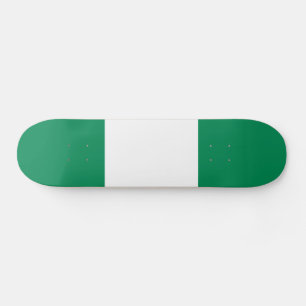 Nigerias flagga mini skateboard bräda 18,5 cm