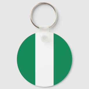 Nigerias flagga nyckelring