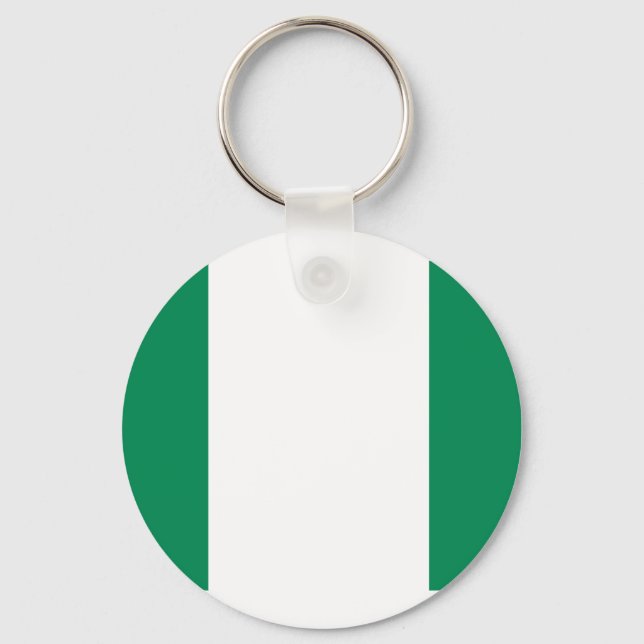 Nigerias flagga nyckelring (Framsida)