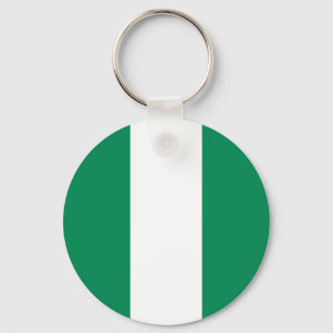 Nigerias flagga nyckelring