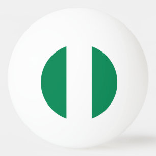 Nigerias flagga pingisboll