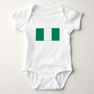 Nigerias flagga t shirt