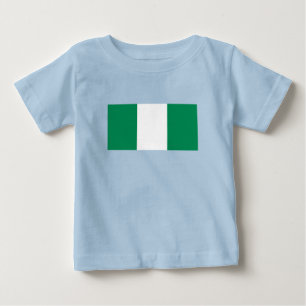 Nigerias flagga t shirt