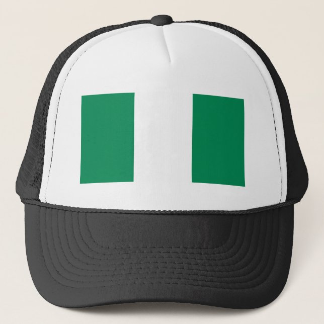 Nigerias flagga truckerkeps (Framsida)