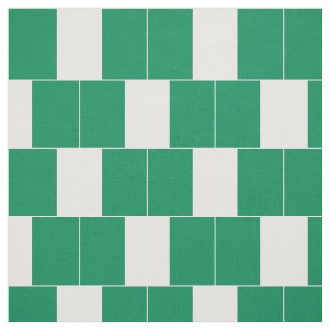Nigerias flagga tyg (Provkarta)