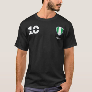 Nigerias fotbollsspelare Jersey baskeltball boll b T Shirt