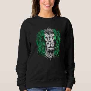 Nigerias Lejona nigerianska Flagga T Shirt