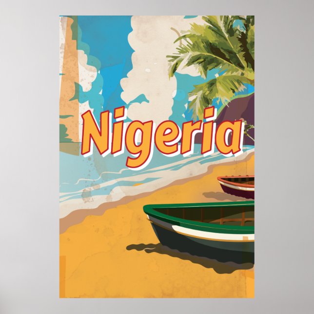 Nigerias Vintage-semester Poster (Framsidan)