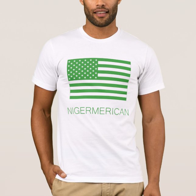 Nigermerican T Shirt (Framsida)