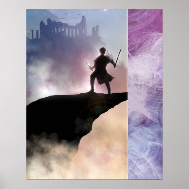 Nighlord Void bok poster täckkonst (Framsidan)