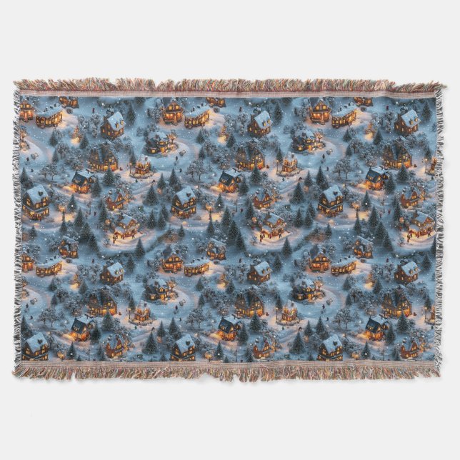 Night Before Christmas - Twilight Serenity  Filt (Framsidan)